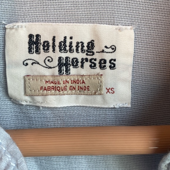 Anthropologie Holding Horses chambray shirt dress xs - Picture 2 of 4
